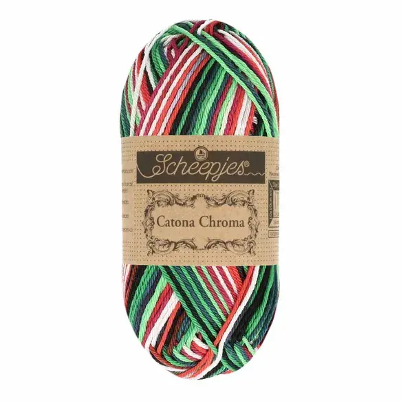 [1705-009] Scheepjes Catona Chroma 50g (009 | Holly)