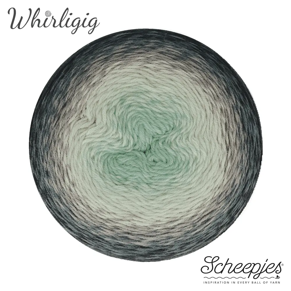 [1719-202] Scheepjes Whirligig 450g (202 | Grey to Blue)