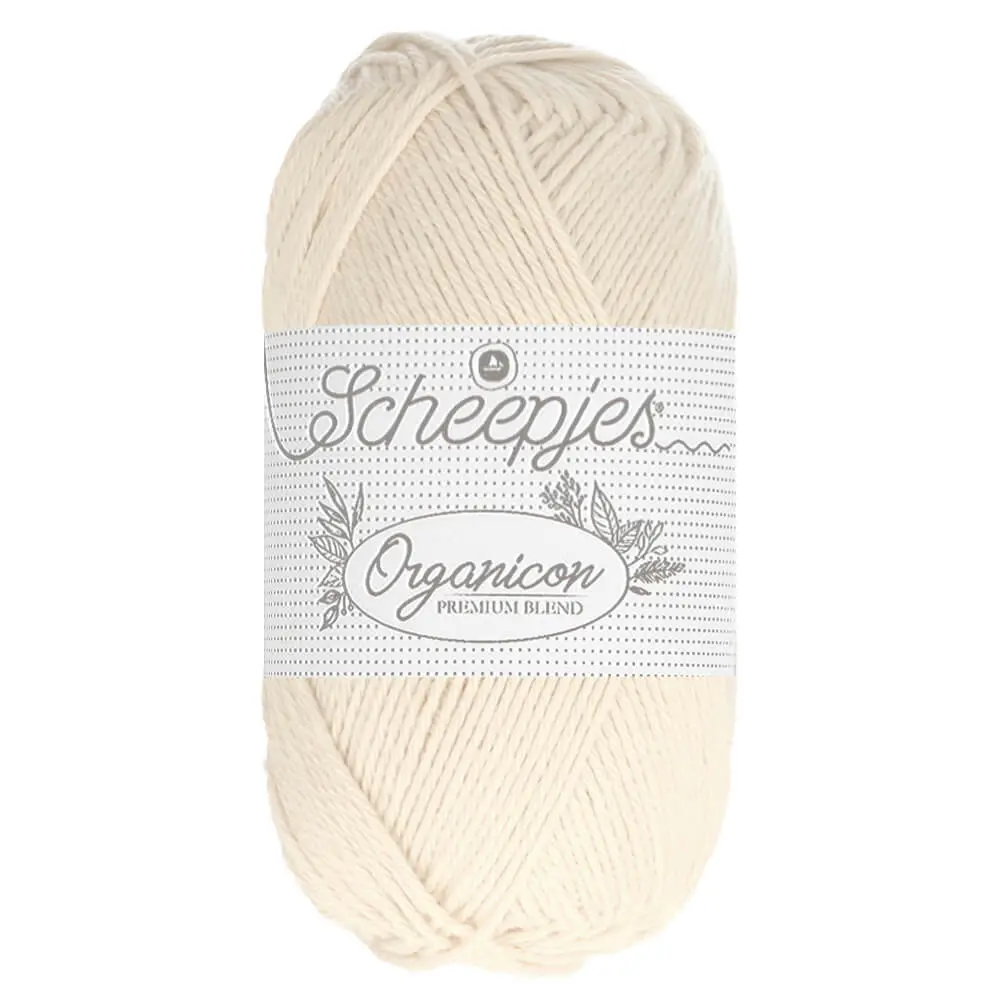 [1725-200] Scheepjes Organicon 50g (200 | Clouded Crystal)