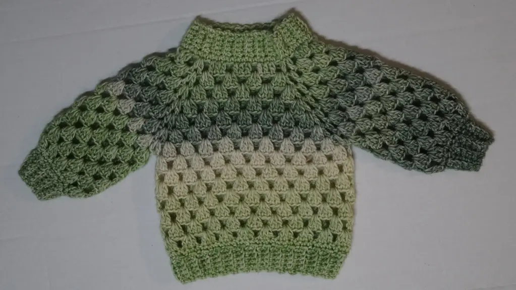 [DMR-KT-2] Crocheted Children’s Sweater