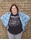 Crocheted Sweater – Wide Sleeves