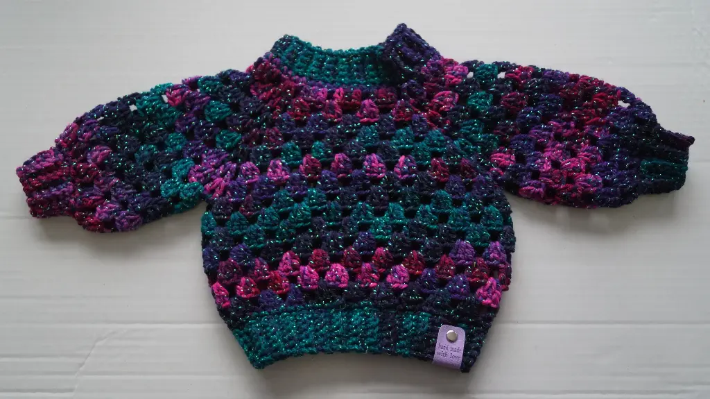 [DMR-KT-4] Crocheted Children’s Sweater