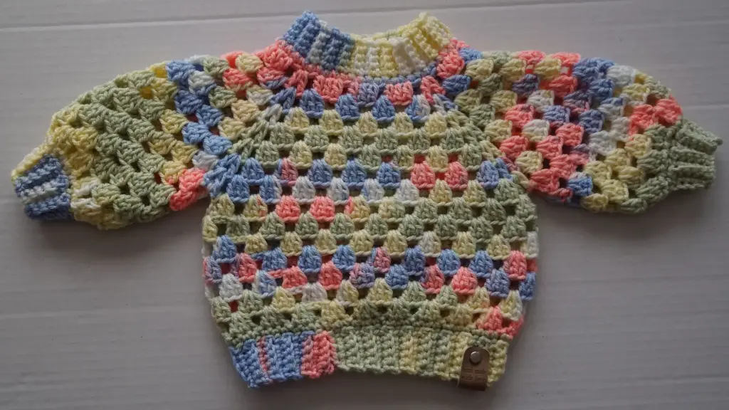 [DMR-KT-5] Crocheted Children’s Sweater