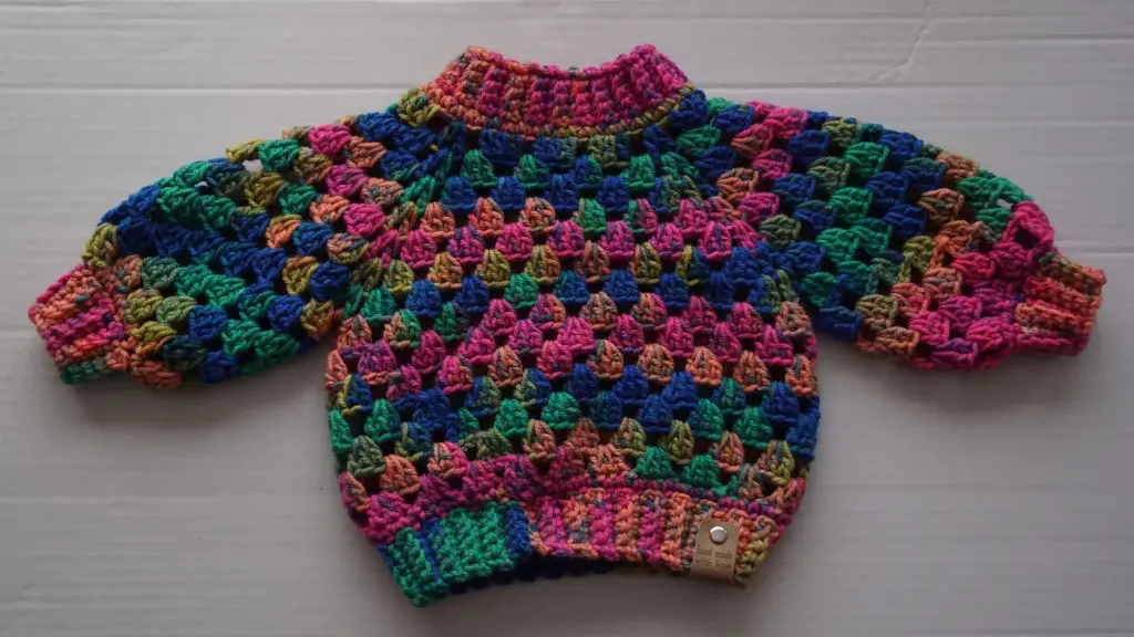 [DMR-KT-6] Crocheted Children’s Sweater