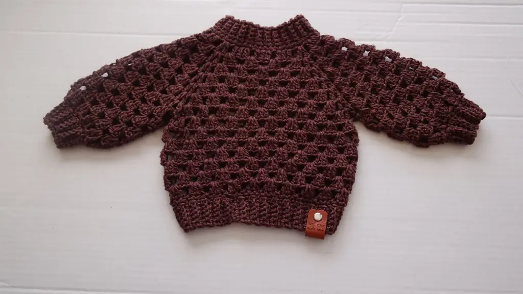[DMR-KT-7] Crocheted Children’s Sweater