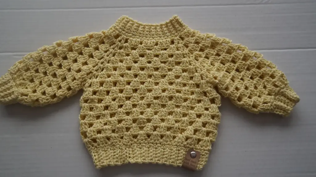 [DMR-KT-12] Crocheted Children’s Sweater
