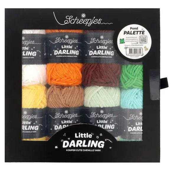 [24662] Scheepjes Little Darling Colour Pack 8x25g (Pond Palet)