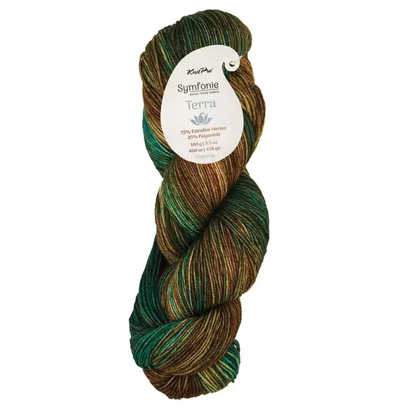 Scheepjes Symfonie Terra variegated 100g