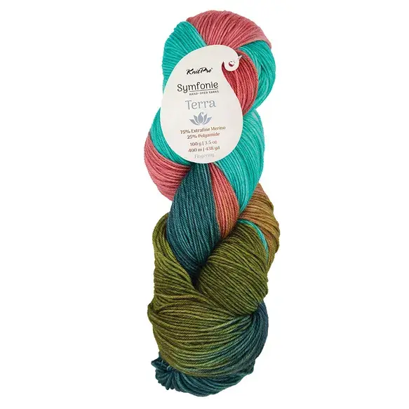 Scheepjes Symfonie Terra variegated 100g