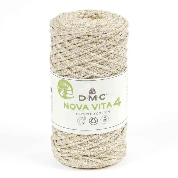 [387-003] DMC Nova Vita nr.4 Metallic 250g (003)