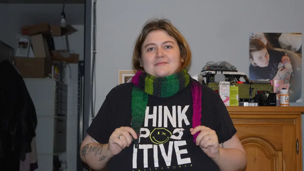 [DMR-TTS-1] Crocheted Tip-to-Tip Scarf