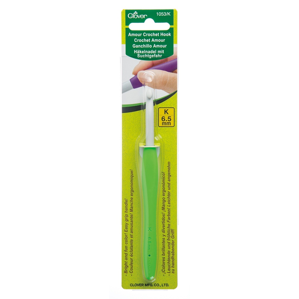 Clover Amour Crochet Hook  K  6.5mm