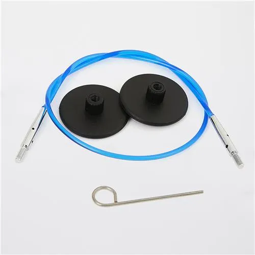 [10632] Knitpro Kabel 28 cm Blauw