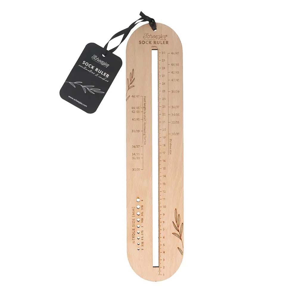 [24137] Scheepjes Sock Ruler 30cm